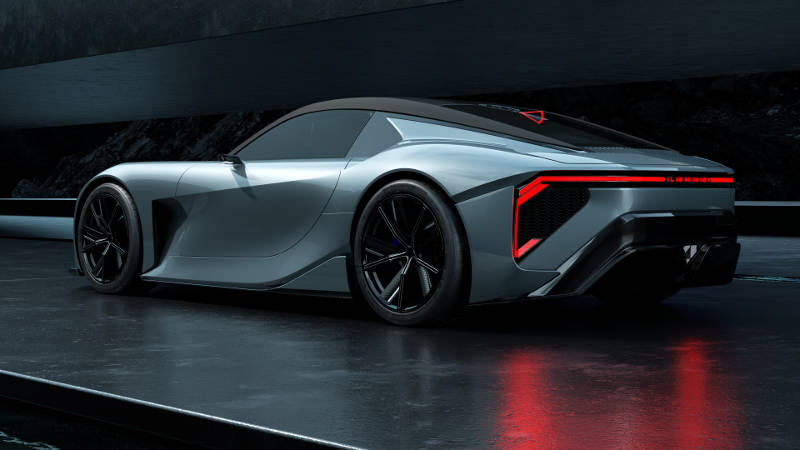 LEXUS SPORT CONCEPT UNVEILED: THE FUTURE TAKES FORM